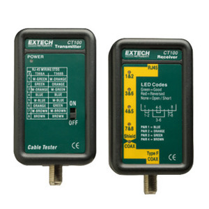 Network Cable Tester    CT100  EXTECH