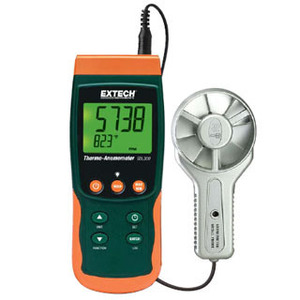 Metal Vane Thermo-Anemometer/Datalogger     SDL300 / SDL310 / SDL350  EXTECH