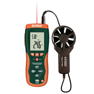Thermo-Anemometer with InfaRed Thermometer    HD300  EXTECH