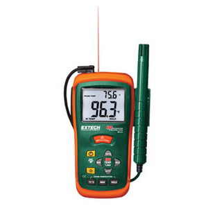 Hygro-Thermometer + InfraRed Thermometer     RH101  EXTECH