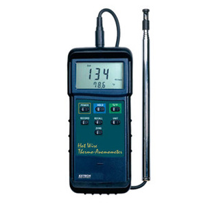 Heavy Duty Hot Wire Thermo-Anemometer     407123  EXTECH